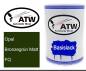 Preview: Opel, Bronzegrün Matt, FQ: 500ml Lackdose, von ATW Autoteile West.